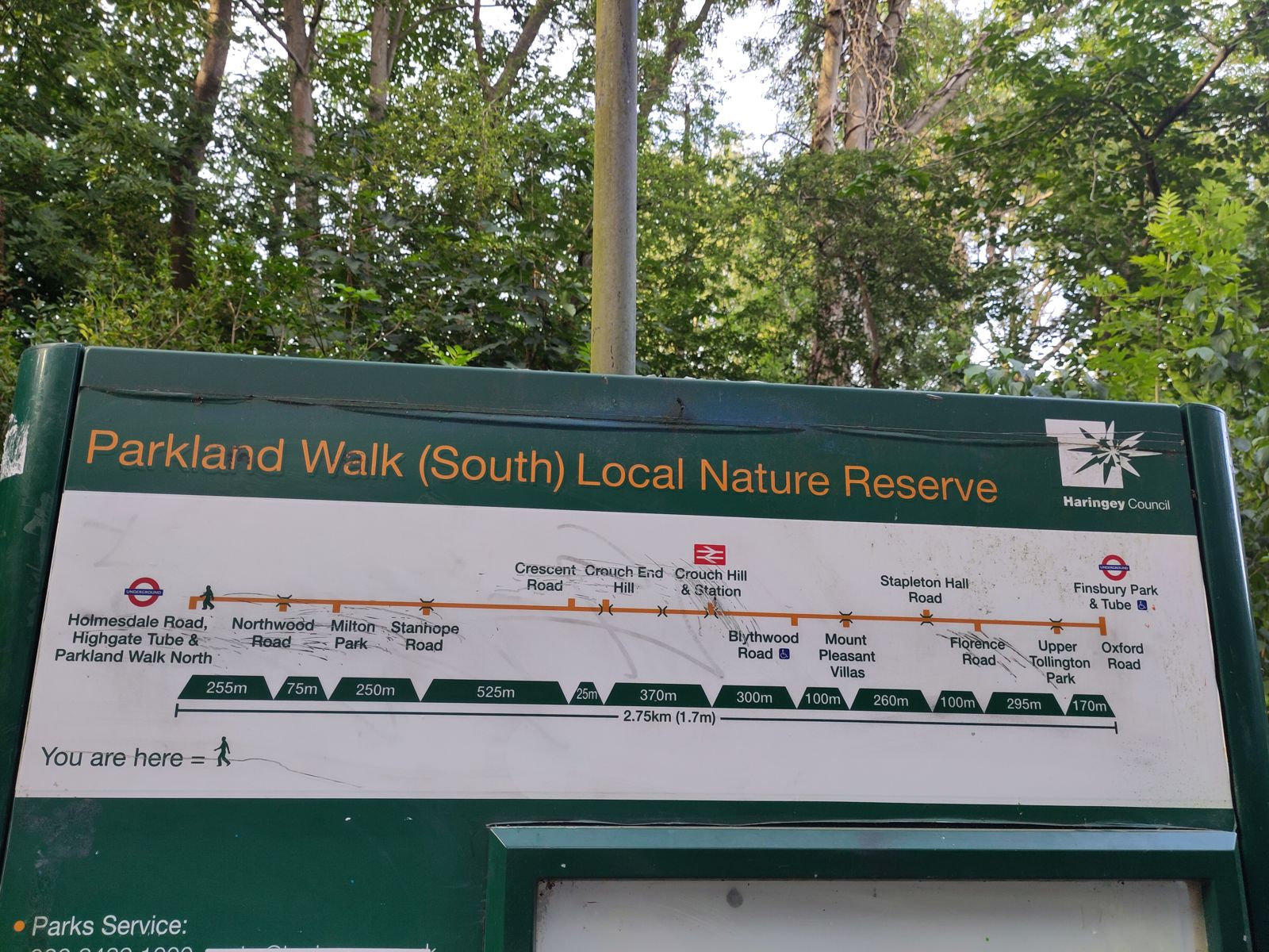 Parkland Walk - Highgate